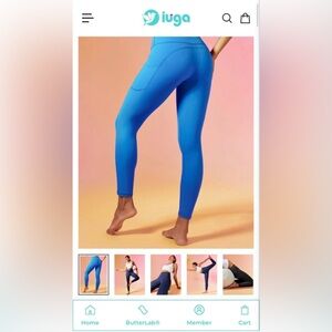 IUGA Black Leggings